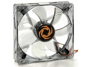 Revoltec Fan Dark Grey, 120x120x25 mm, 4 x white LED