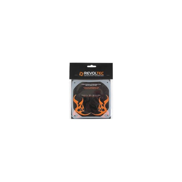 Revoltec Vibration absorber for case fan 80 x 80
