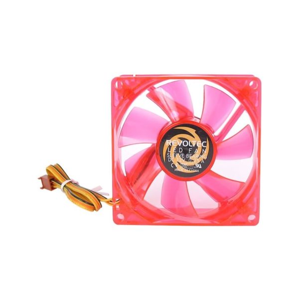 Revoltec Dark Red fan 80mm