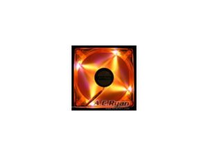 ACRyan Blackfire 4 UV orange LED Fan 92mm
