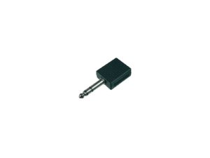 Audio adapter 6,3mm male to 2x 3,5mm female stereo
