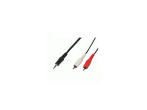 Audio stero 3.5mm to 2x chinch 1,5m