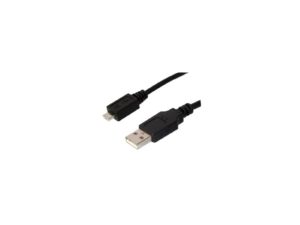 USB cable USB A to Micro USB A Black 2M