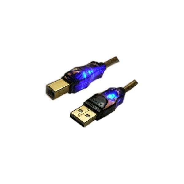 ACRyan ProCable USB V2.0 A-B 1.8M Blue led
