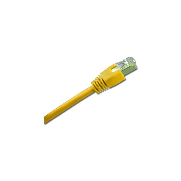 Sharkoon Cat.5e Patch cable FTP Yellow 1m