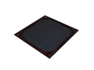 Fan Filter Alu 92mm Black