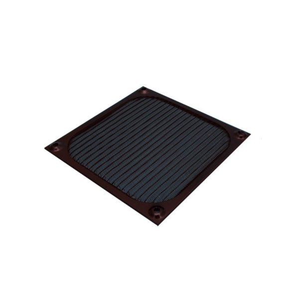 Fan Filter Alu 92mm Black