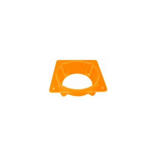 Fan Adapter 60/80mm UV Orange