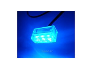 3 Spread Clear Box LED Blue