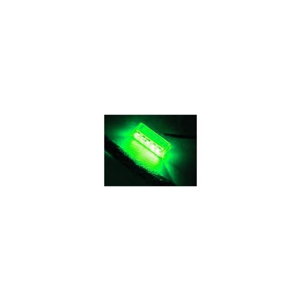 5 Spread Clear Box LED Green
