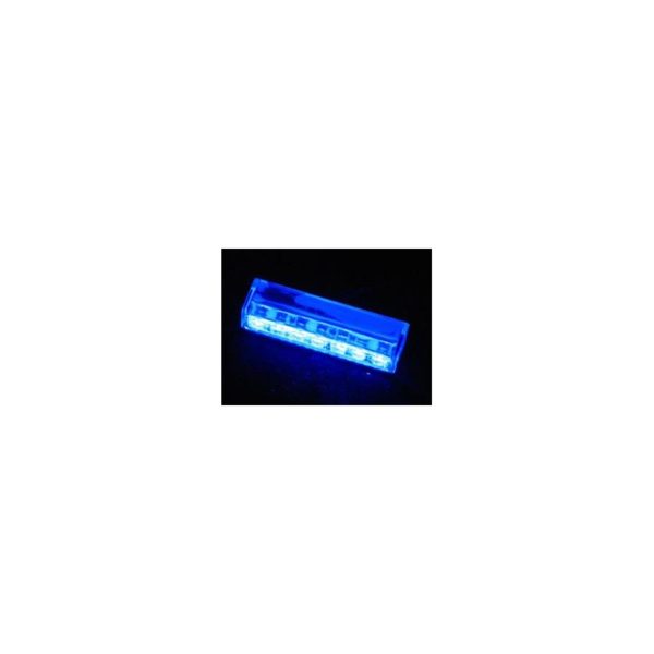 7 Spread Clear Box LED Blue