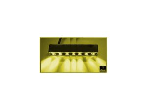 Lazer 7 Spread LED Yellow Chrome