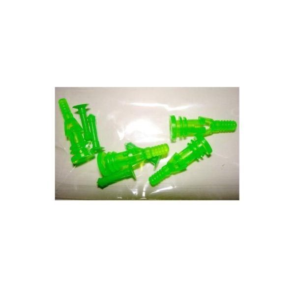 Rubber Screw Delux 4PC UV Green