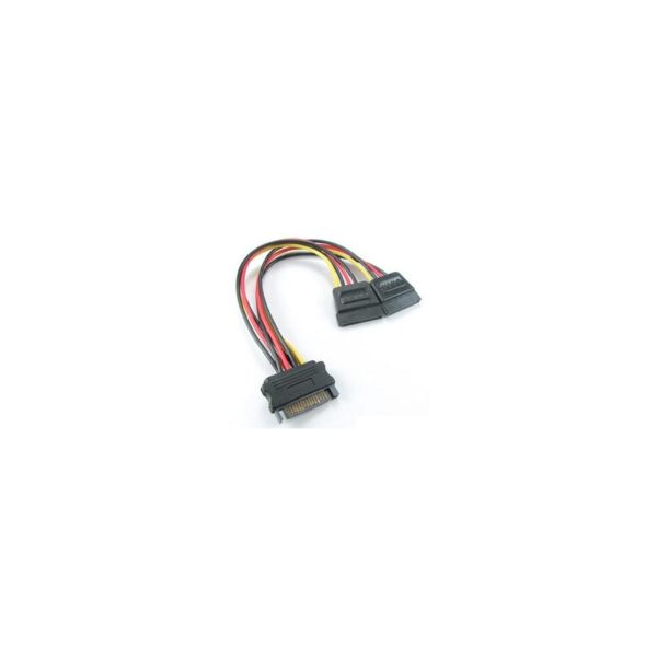 Inline SATA Power Y Splitter Cable