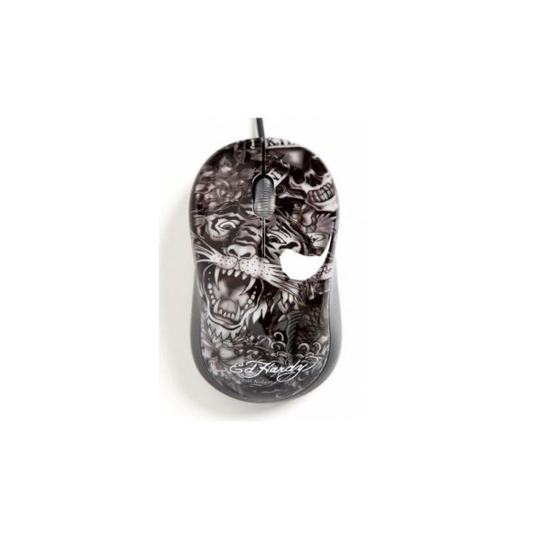 Ed Hardy Tiger Mouse White