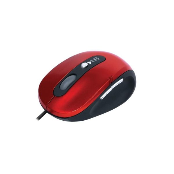 Advance Souris Optique Navigator 6D USB Rouge